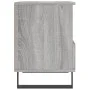Bedside table 2 units engineered wood gray Sonoma 40x35x50 cm by vidaXL, Nightstands - Ref: Foro24-830649, Price: 82,58 €, Di...