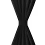 2 black micro-satin curtains with loops, 140 x 245 cm by vidaXL, Curtains and curtains - Ref: Foro24-130355, Price: 35,88 €, ...