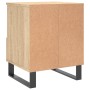Sonoma oak engineered wood bedside table 40x35x50 cm by vidaXL, Nightstands - Ref: Foro24-830642, Price: 54,45 €, Discount: %