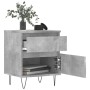 Nachttische 2 Stk. Holzwerkstoff betongrau 40x35x50 cm von vidaXL, Nachttische - Ref: Foro24-830677, Preis: 70,92 €, Rabatt: %