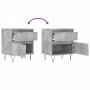 Nachttische 2 Stk. Holzwerkstoff betongrau 40x35x50 cm von vidaXL, Nachttische - Ref: Foro24-830677, Preis: 70,92 €, Rabatt: %
