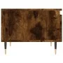 Mesas centro 2 uds madera ingeniería roble ahumado 50x46x35 cm de vidaXL, Mesas de centro - Ref: Foro24-830855, Precio: 54,93...