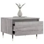 2 units of gray Sonoma engineered wood coffee tables 50x46x35 cm by vidaXL, Coffee table - Ref: Foro24-830857, Price: 56,30 €...