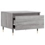 2 Stk. Couchtische aus Ingenieurholz Sonoma grau 50x46x35 cm von vidaXL, Couchtisch - Ref: Foro24-830857, Preis: 56,80 €, Rab...