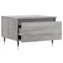 2 units of gray Sonoma engineered wood coffee tables 50x46x35 cm by vidaXL, Coffee table - Ref: Foro24-830857, Price: 56,30 €...