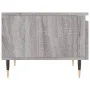 2 units of gray Sonoma engineered wood coffee tables 50x46x35 cm by vidaXL, Coffee table - Ref: Foro24-830857, Price: 56,30 €...