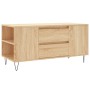 Sonoma Couchtisch aus Eichenholz 102x44,5x50 cm von vidaXL, Couchtisch - Ref: Foro24-830999, Preis: 76,47 €, Rabatt: %