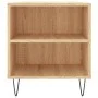 Center table made of Sonoma oak engineered wood, measuring 102x44.5x50 cm. by vidaXL, Coffee table - Ref: Foro24-830999, Pric...