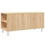 Center table made of Sonoma oak engineered wood, measuring 102x44.5x50 cm. by vidaXL, Coffee table - Ref: Foro24-830999, Pric...