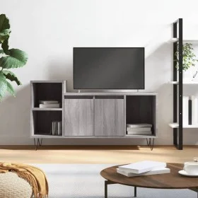 Mueble de TV madera contrachapada gris Sonoma 100x35x55 cm de vidaXL, Muebles TV - Ref: Foro24-831322, Precio: 59,81 €, Descu...