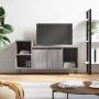 Sonoma TV-Möbel aus grauem Sperrholz 100x35x55 cm von vidaXL, TV-Möbel - Ref: Foro24-831322, Preis: 60,55 €, Rabatt: %