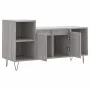 Mueble de TV madera contrachapada gris Sonoma 100x35x55 cm de vidaXL, Muebles TV - Ref: Foro24-831322, Precio: 59,81 €, Descu...
