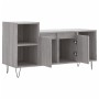 Sonoma TV-Möbel aus grauem Sperrholz 100x35x55 cm von vidaXL, TV-Möbel - Ref: Foro24-831322, Preis: 60,55 €, Rabatt: %