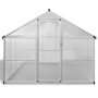 Reinforced aluminum greenhouse with base structure 9,025 m² by vidaXL, Greenhouses - Ref: Foro24-41320, Price: 1,00 €, Discou...