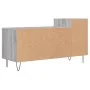 Mueble de TV madera contrachapada gris Sonoma 100x35x55 cm de vidaXL, Muebles TV - Ref: Foro24-831322, Precio: 59,81 €, Descu...