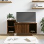 TV-Möbel Sperrholz braune Eiche 100x35x55 cm von vidaXL, TV-Möbel - Ref: Foro24-831315, Preis: 62,38 €, Rabatt: %