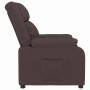 Sillón reclinable Marrón oscuro 82 x 93 x 96 cm tela