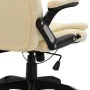 Silla de oficina de cuero sintético color crema by vidaXL, Office chairs - Ref: Foro24-20234, Price: 204,99 €, Discount: %