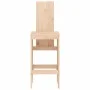 Taburetes altos de cocina 2 uds madera maciza pino 40x42x120 cm de vidaXL, Sillas de jardín - Ref: Foro24-825352, Precio: 118...