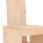 Taburetes altos de cocina 2 uds madera maciza pino 40x42x120 cm de vidaXL, Sillas de jardín - Ref: Foro24-825352, Precio: 118...