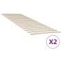 Somieres de láminas con 34 lamas 2 unidades 70x200 cm de vidaXL, Camas y somieres - Ref: Foro24-3203719, Precio: 63,31 €, Des...