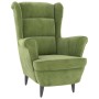 Hellgrüner Samtsessel von vidaXL, Sessel - Ref: Foro24-324062, Preis: 218,09 €, Rabatt: %