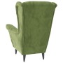 Hellgrüner Samtsessel von vidaXL, Sessel - Ref: Foro24-324062, Preis: 218,09 €, Rabatt: %