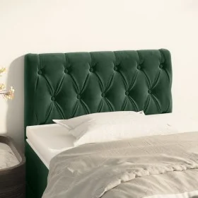 Dunkelgrünes Samtkopfteil 80x7x78/88 cm von vidaXL, Kopf- und Fußteile - Ref: Foro24-346309, Preis: 46,97 €, Rabatt: %