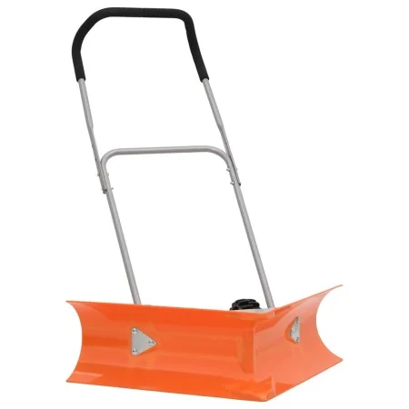 Double angle snow shovel with extendable handle, steel, orange by vidaXL, snow shovels - Ref: Foro24-364820, Price: 73,40 €, ...