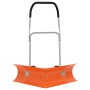 Pala quitanieves de doble ángulo mango extensible acero naranja de vidaXL, Palas para nieve - Ref: Foro24-364820, Precio: 91,...