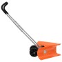Double angle snow shovel with extendable handle, steel, orange by vidaXL, snow shovels - Ref: Foro24-364820, Price: 91,63 €, ...