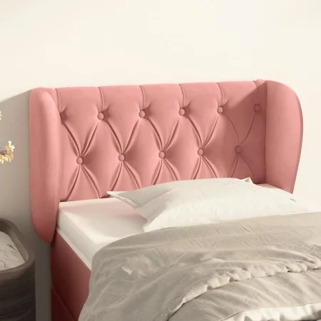 Rosa Samtkopfteil 83x23x78/88 cm von vidaXL, Kopf- und Fußteile - Ref: Foro24-3117515, Preis: 57,31 €, Rabatt: %