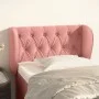 Cabecero de terciopelo rosa 83x23x78/88 cm de vidaXL, Cabeceros y pies de cama - Ref: Foro24-3117515, Precio: 57,72 €, Descue...