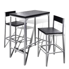High table and kitchen bar stools by vidaXL, Furniture sets for kitchens and dining rooms - Ref: Foro24-241495, Price: 109,06...