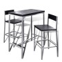 Hohe Tisch- und Küchenbarhocker von vidaXL, Möbelsets für Küchen und Esszimmer - Ref: Foro24-241495, Preis: 110,62 €, Rabatt: %