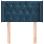 Dunkelblaues Samtkopfteil 83x16x78/88 cm von vidaXL, Kopf- und Fußteile - Ref: Foro24-3119138, Preis: 54,92 €, Rabatt: %