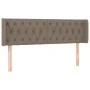 Kopfteil aus taupegrauem Stoff, 147 x 16 x 78/88 cm von vidaXL, Kopf- und Fußteile - Ref: Foro24-3119106, Preis: 86,85 €, Rab...
