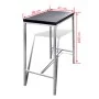 Hohe Tisch- und Küchenbarhocker von vidaXL, Möbelsets für Küchen und Esszimmer - Ref: Foro24-241495, Preis: 109,06 €, Rabatt: %