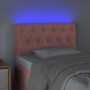 Cabecero con LED de terciopelo rosa 80x7x78/88 cm de vidaXL, Cabeceros y pies de cama - Ref: Foro24-3121983, Precio: 54,01 €,...