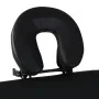 Klappbare Massageliege 2 Zonen, schwarze Holzstruktur von vidaXL, Massageliegen - Ref: Foro24-110077, Preis: 151,84 €, Rabatt: %