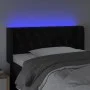 Kopfteil aus schwarzem Samt mit LED 103x16x78/88 cm von vidaXL, Kopf- und Fußteile - Ref: Foro24-3123616, Preis: 66,15 €, Rab...