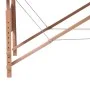 Klappbare Massageliege 2 Zonen, schwarze Holzstruktur von vidaXL, Massageliegen - Ref: Foro24-110077, Preis: 151,84 €, Rabatt: %