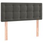 Box spring bed with dark gray velvet mattress 80x200 cm by vidaXL, Beds and slatted bases - Ref: Foro24-3127698, Price: 291,1...