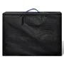 Klappbare Massageliege 2 Zonen, blaue Holzstruktur von vidaXL, Massageliegen - Ref: Foro24-110075, Preis: 165,96 €, Rabatt: %