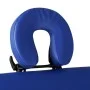 Klappbare Massageliege 2 Zonen, blaue Holzstruktur von vidaXL, Massageliegen - Ref: Foro24-110075, Preis: 165,96 €, Rabatt: %