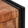 Highboard con Puertas Marrón Madera Recuperada Sólida y Metal