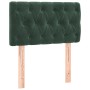 Cama box spring con colchón terciopelo verde oscuro 80x200 cm de vidaXL, Camas y somieres - Ref: Foro24-3141452, Precio: 266,...