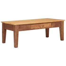 Mesa de Café Marrón 110 x 55 x 40 cm Madera de mango maciza en Mesas de centro | Comprar online en Foro24