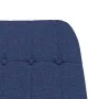 Schaukelstuhl aus blauem Stoff von vidaXL, Schaukelstühle - Ref: Foro24-341257, Preis: 127,24 €, Rabatt: %