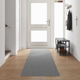 Runner de Alfombra Gris Claro 80 x 500 cm 100% Polipropileno
